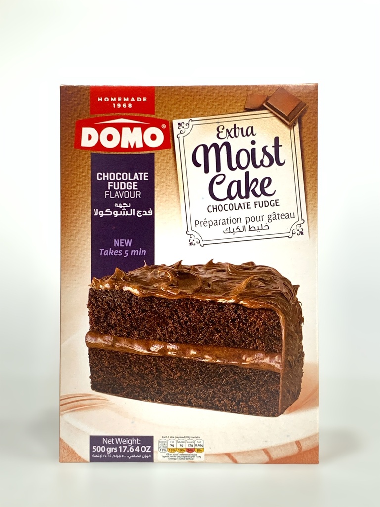 Domo Extra Moist Cake Mix Coconut Chocolate 500g