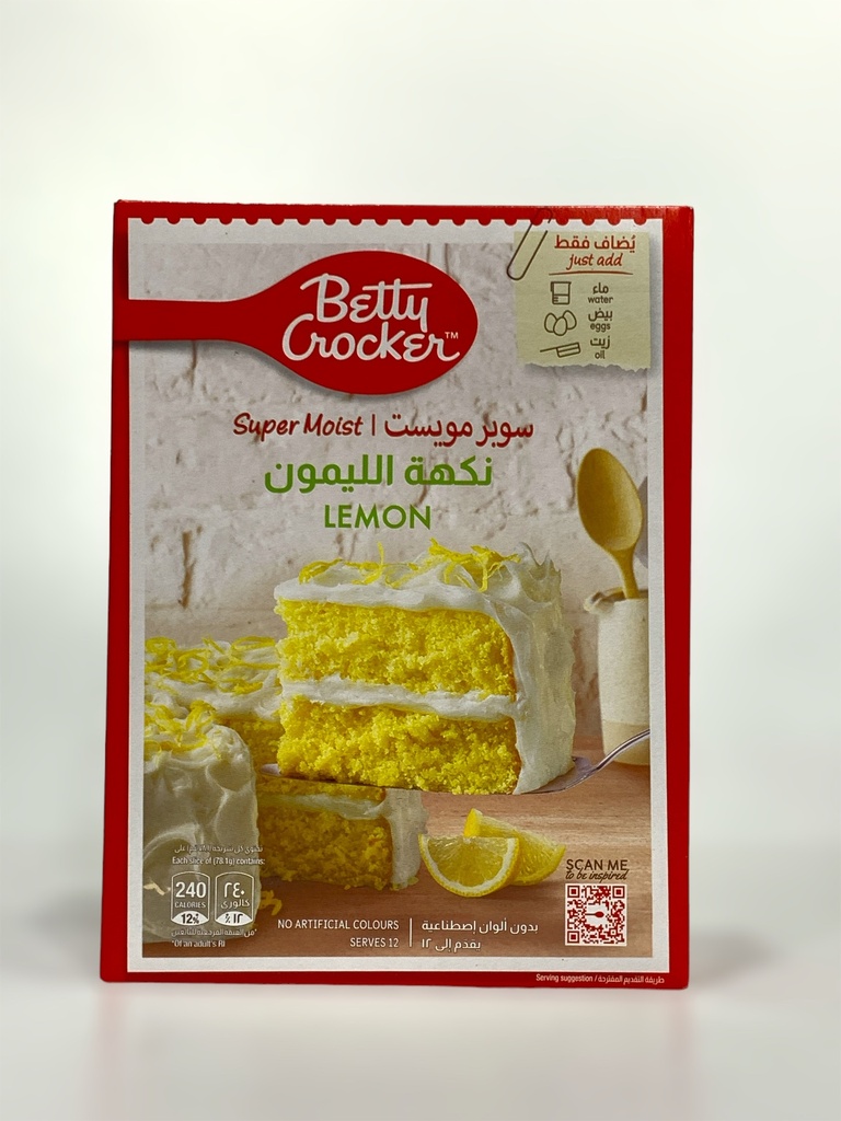 Betty Crocker Super Moist Lemon 500g