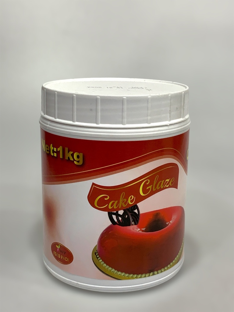 Food Pack Cake Glaze Strawberry 1Kg