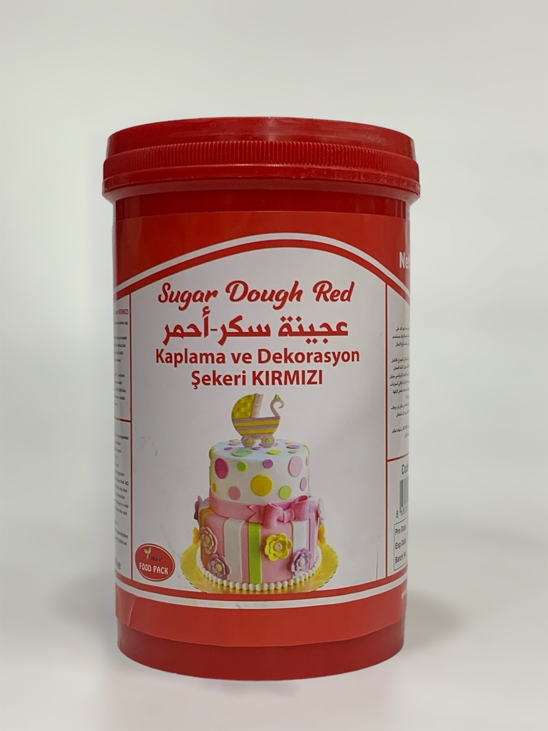 Food Pack Sugar Dough Red 1 Kg