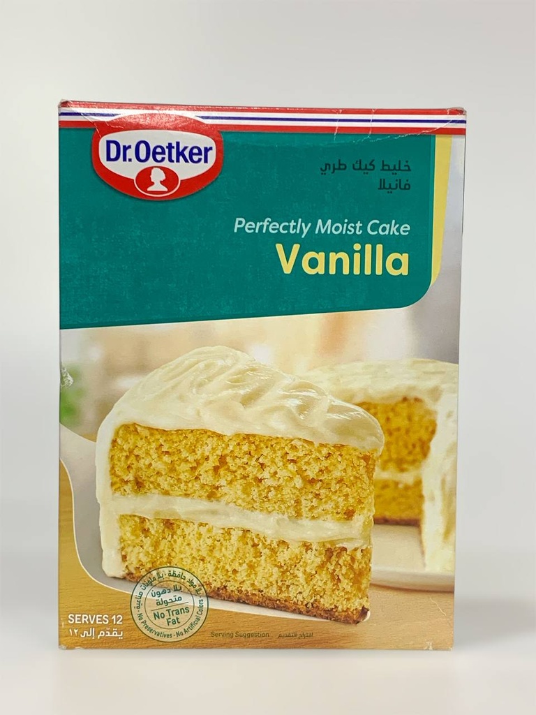 Dr Oetker Perfectly Moist Cake Vanilla 500g