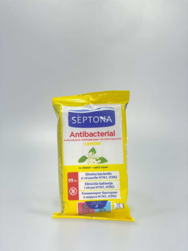 Septona Wet Wipes 15Pcs