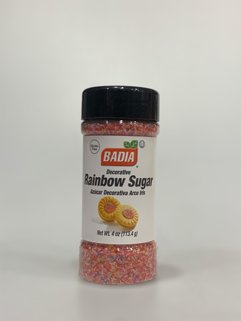 Badia Decorative Rainbow Sugar 113.4g