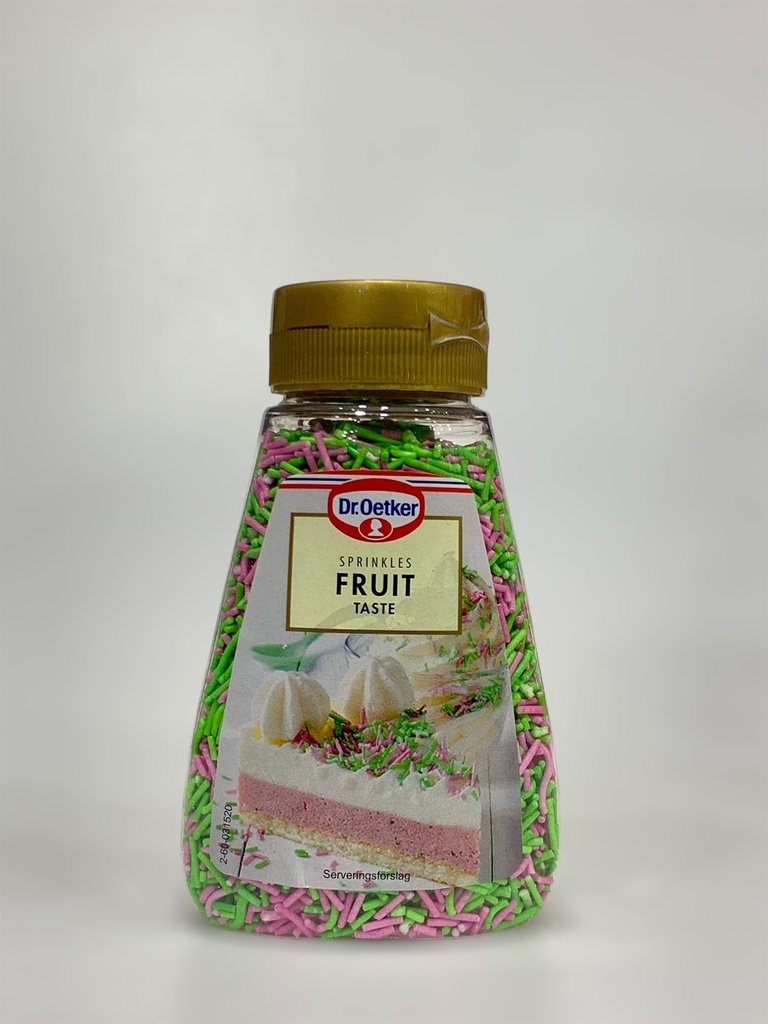 Dr Oetker Sprinkles Fruit Taste 120g