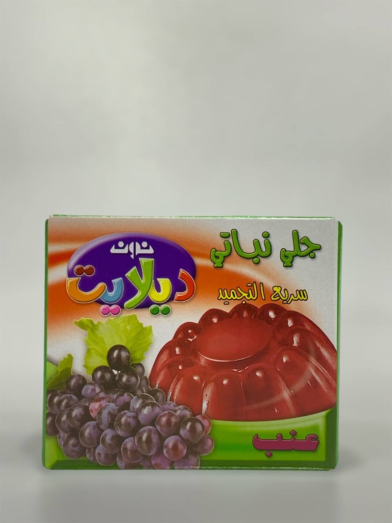 Delight Veggie Jelly Quick Set Grape 85g