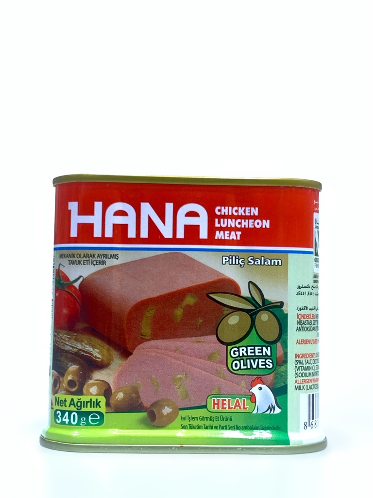 Hana Chicken Luncheon Meat 340g