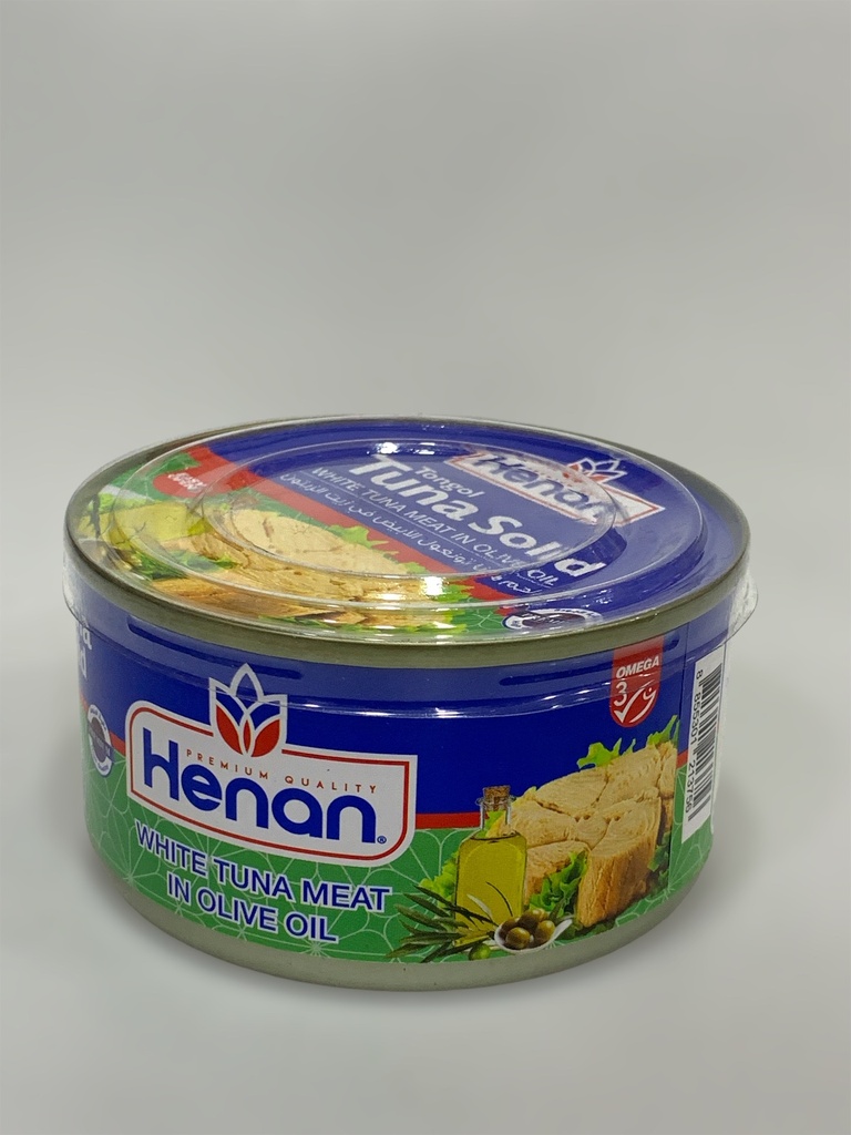 Henan White Tuna Meat In Olive Oil 185g