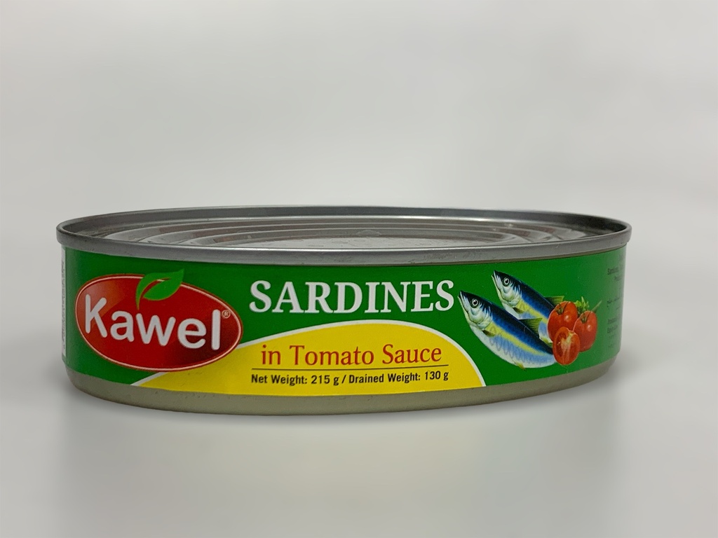 kawel Sardines In Tomato Sauce 215g