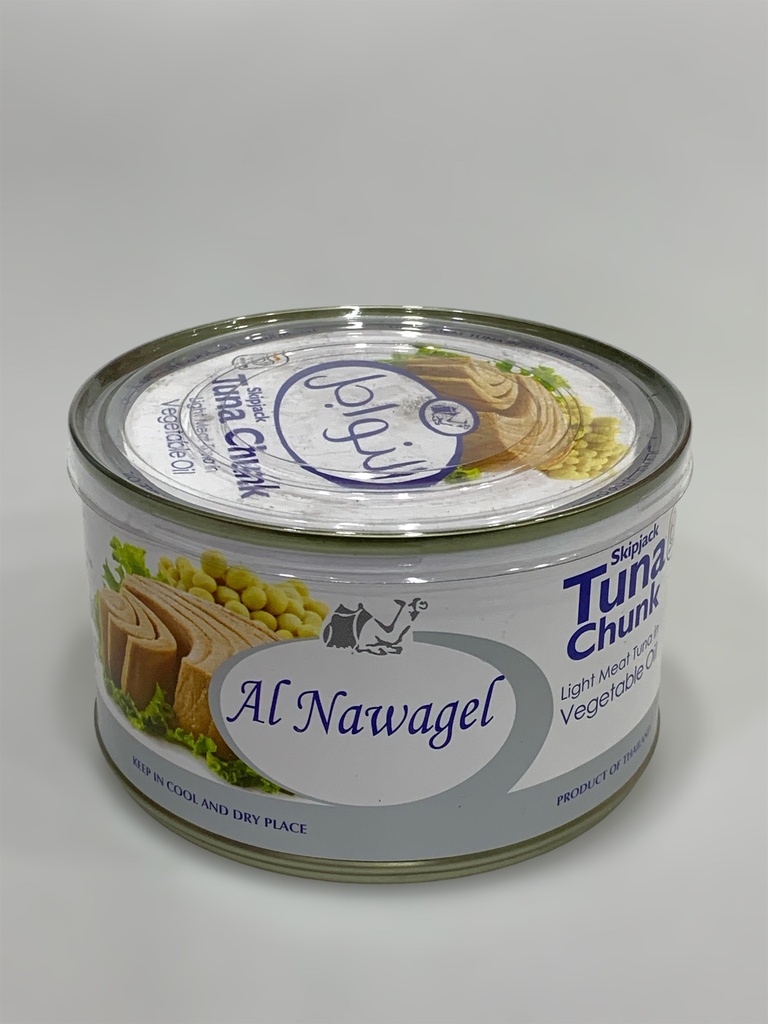 Al Nawagel Light Meat Tuna In Vegetable Oil 400g