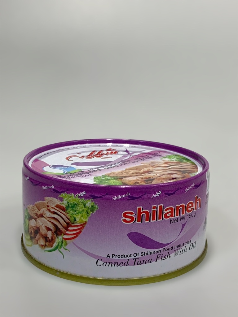 Shilaneh Canned Tuna Fish With Vegetable Oil 150g