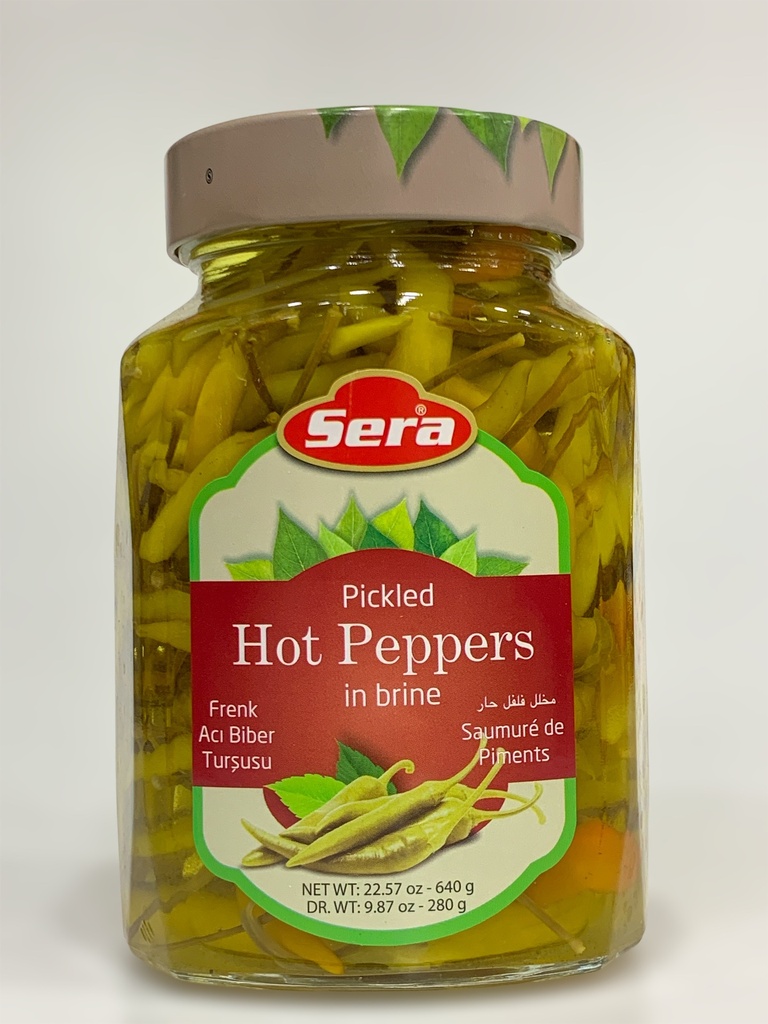 Sera Pickled Mild Peppers In Brine 600g