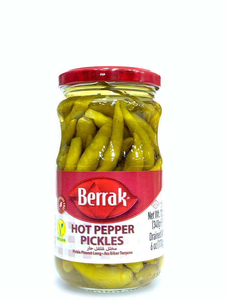 berrak Hot Peppers Pickled 340g