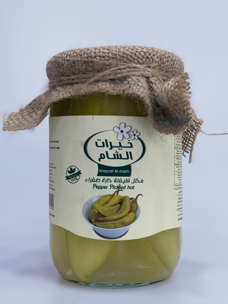 khayrat Al Sham Pepper Pickled Hot 660g