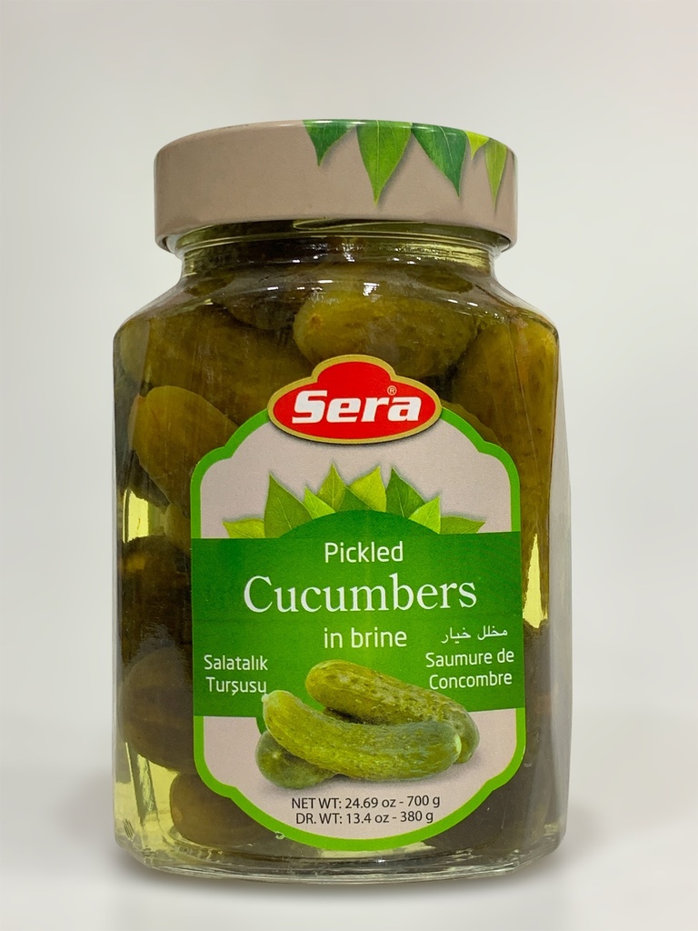 Sera Pickled Cucumbers In Brine 700g