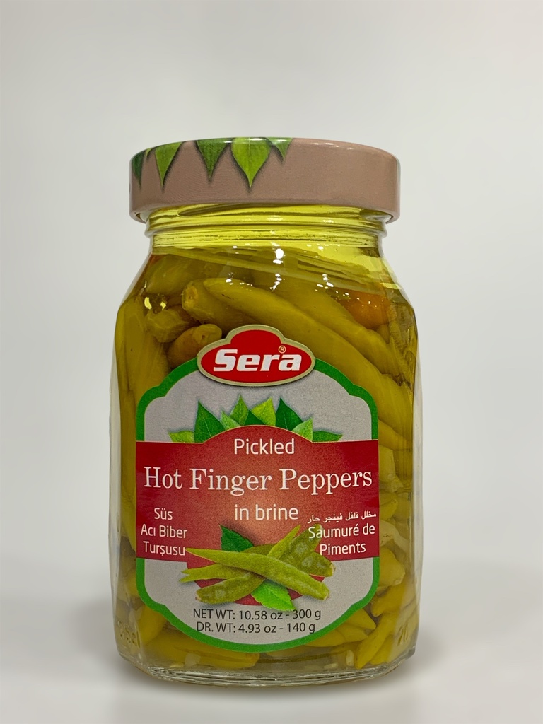 Sera Pickled Hot Finger Peppers In Brine 300g