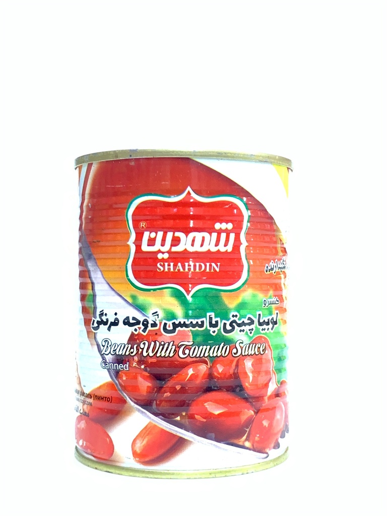 Shahdin Beans With Tomato Sauce Canned 370g