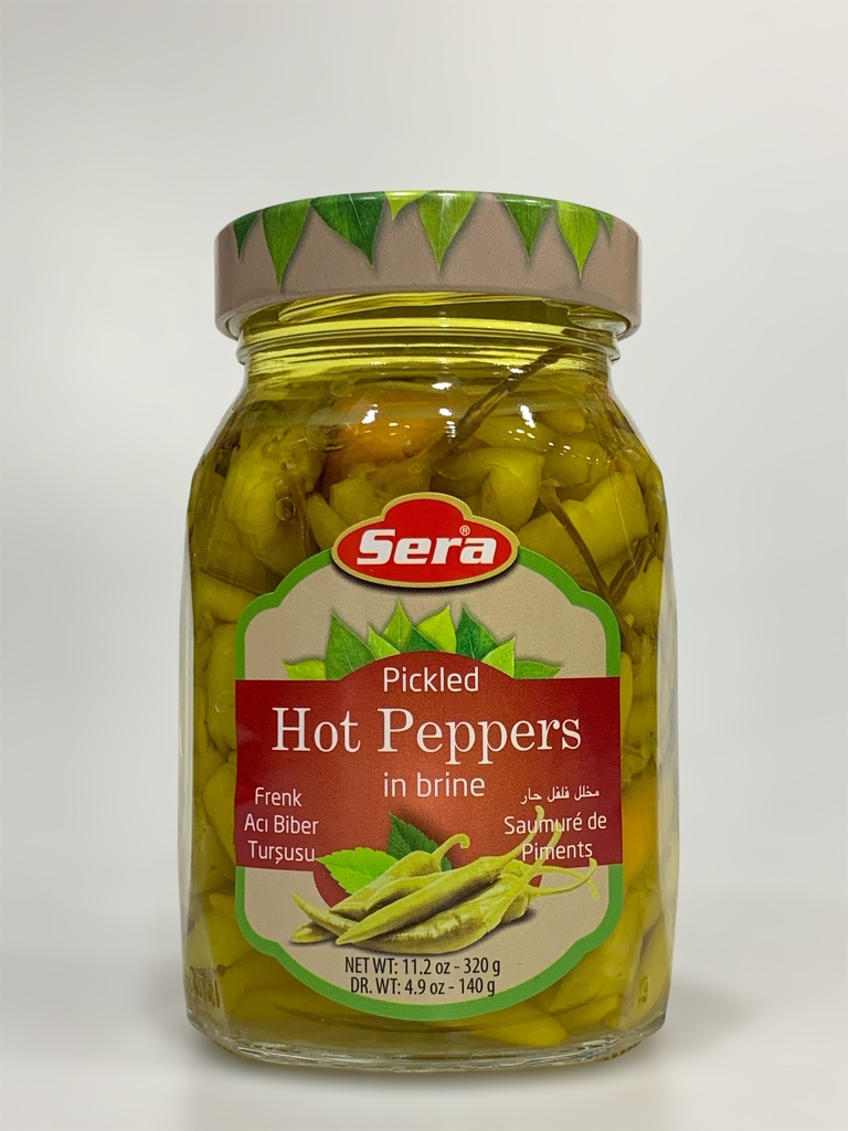 Sera Pickled Hot Peppers In Brine 320g