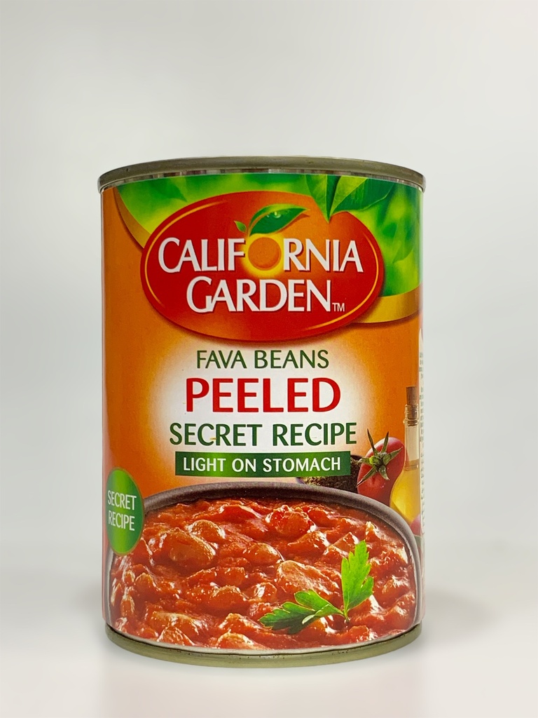 California Garden Fava Beans Peeled Secret Recipe Light On Stomach 400g