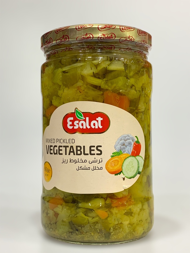 Esalat Mixed Pickled Vegetable 660g