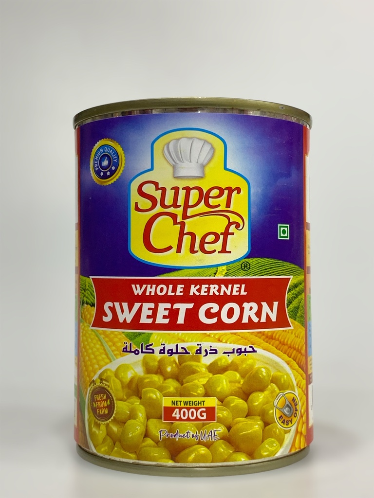 Super Chef Whole Kernel Sweet Corn 400g