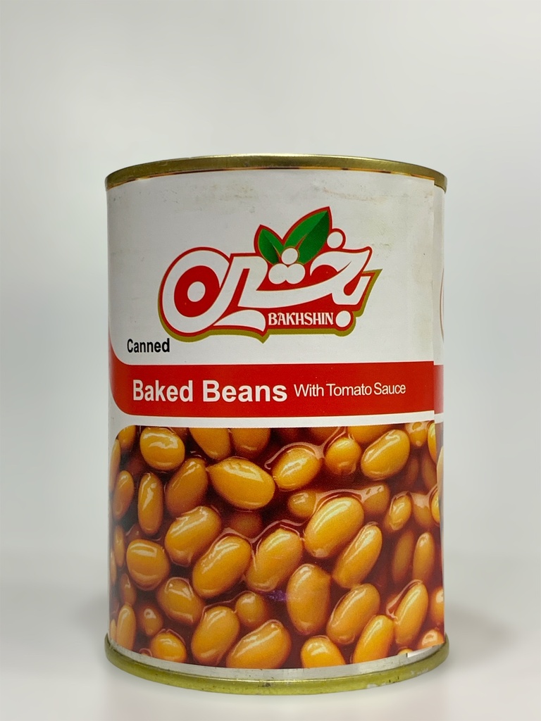 Bakhshin Canned Baked Beans With Tomato Sauce 380g