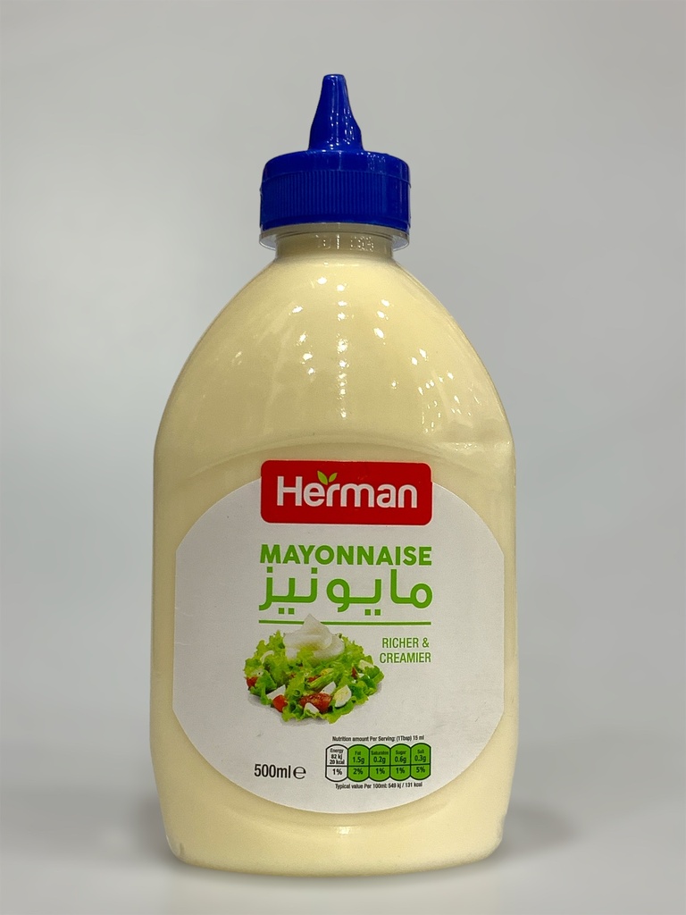 Herman Mayonnaise Richer And Creamier 500ml