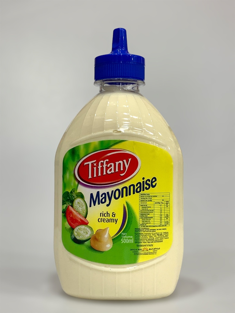 Tiffany Mayonnaise Rich And Creamy 500ml