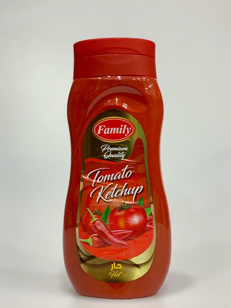 Family Ketchup Hot 410g