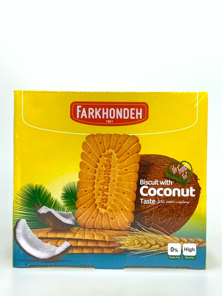 Farkhondeh Biscuit With Coconut Taste 520g