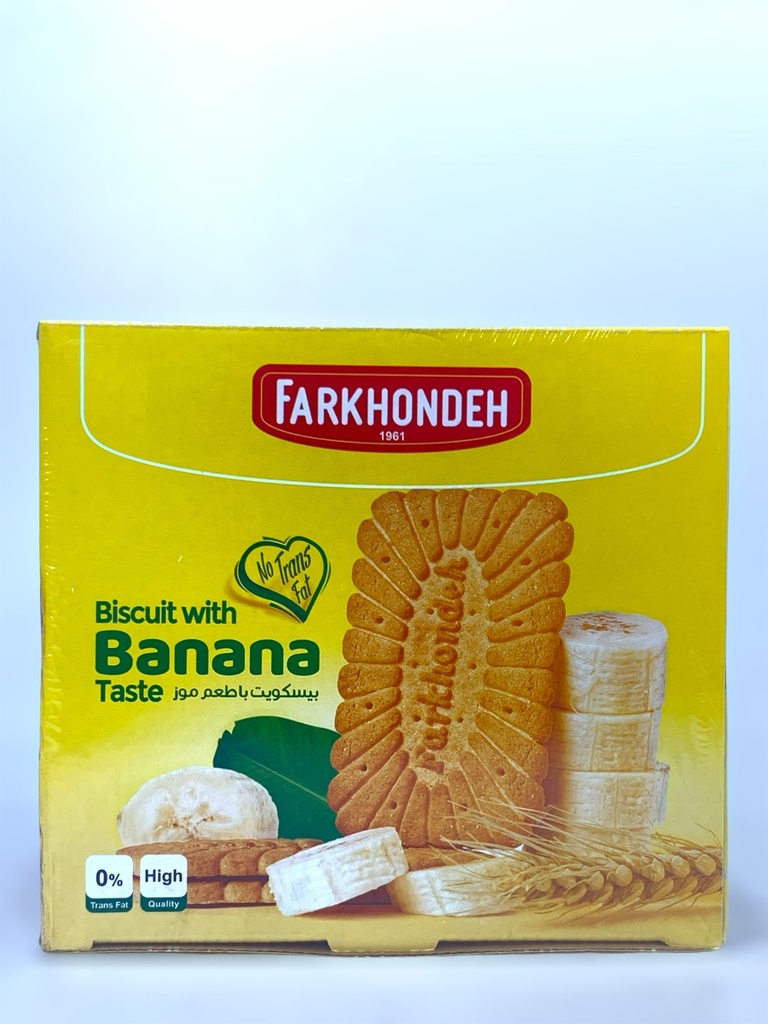 Farkhondeh Biscuit With Banana Taste 520g