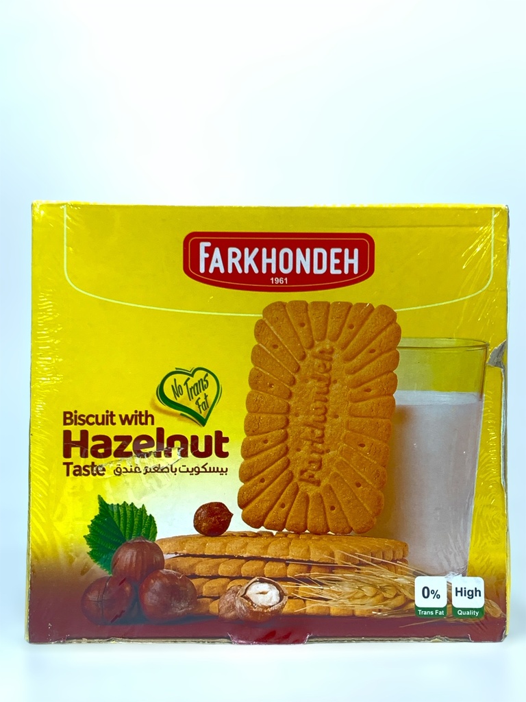 Farkhondeh Biscuit With Hazelnut Taste 520g