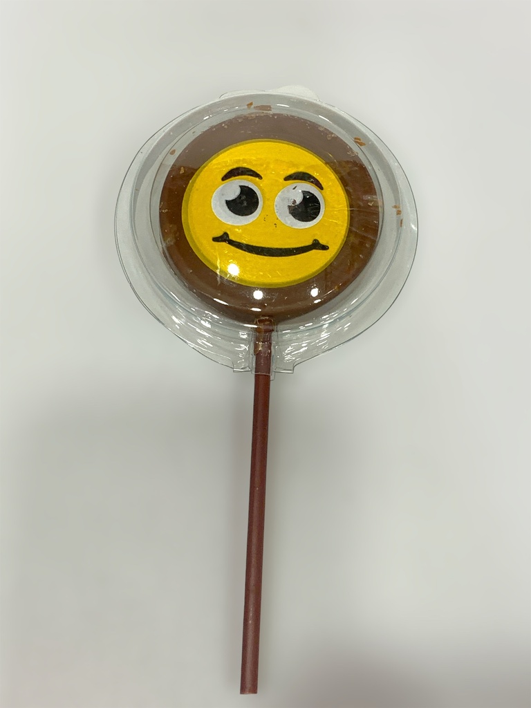 Milk Chocolate Lollipop Emoji 24g