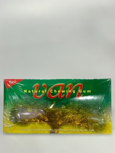 Van Natural Chewing Gum 100 Bars