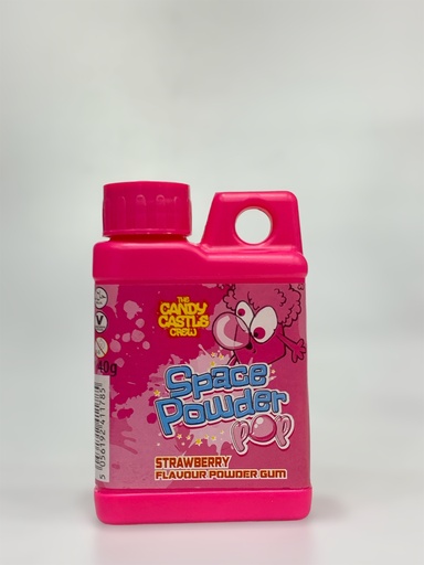 The Candy Castle Crew Space powder Strawberry Gum 40g