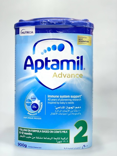 Aptamil Advance 2 Milk Powder 900g