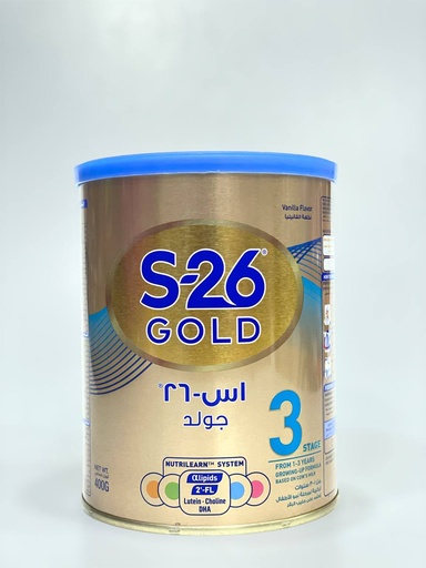 S-26 زێڕ 3 شیر پاودەر 400g