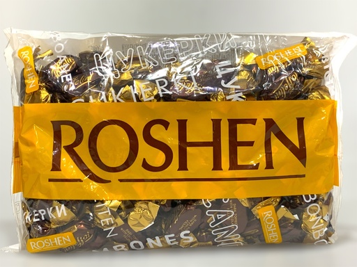 Roshen Dark Toffee With Chocolate Filling 1Kg