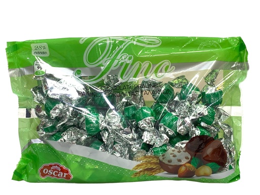 Oscar Chocolate Fino Milk Chocolate Pralines 1Kg