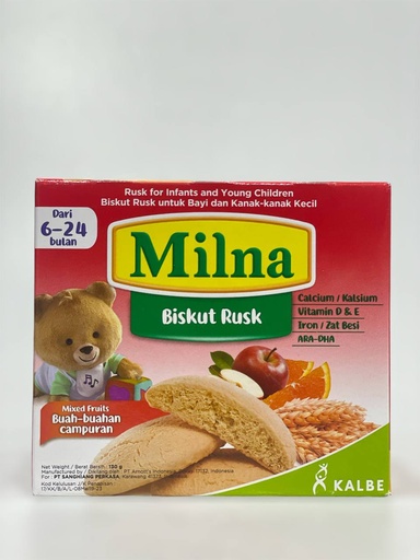 Milna Baby Biscuit From 6-24 Month 130g