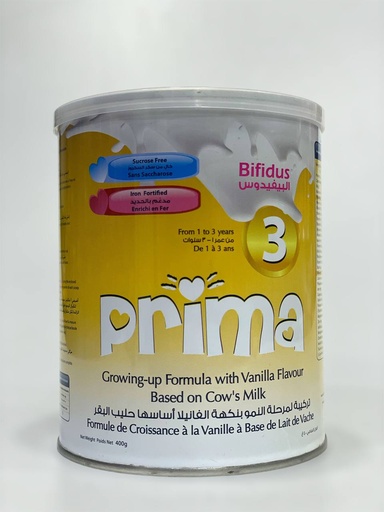 پریما 3شیر پاودەر 400g