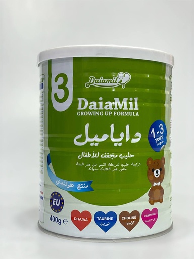 دایامیل3  شیری تۆزی 400g