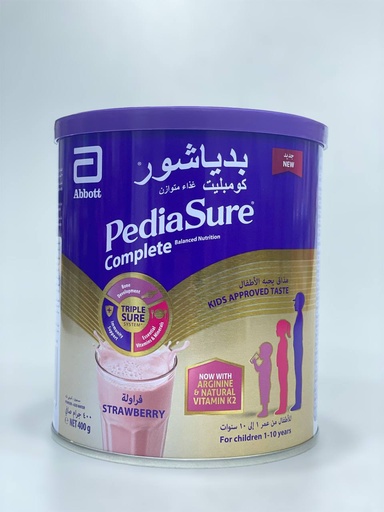 PediaSure Complete Strawberry Milk Powder 400g