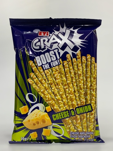 Eti Crax Boost The Fun Cheese And Onion 50g