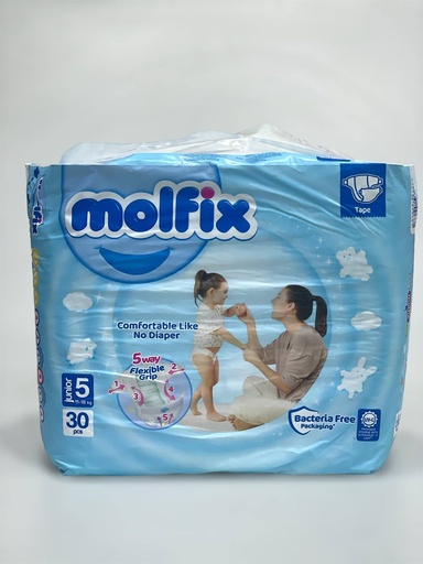 Molfix Diapers No.5 - 30Pcs