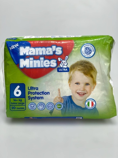 Mama's Minies Diapers No.6 - 20Pcs