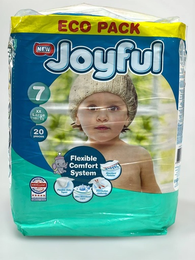 Joyful Baby Diaper No.7 - 20Pcs