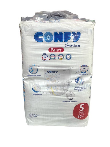 Confy Pants Diapers No.5 - 60Pcs