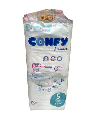 Confy Diapers No.5 - 40Pcs