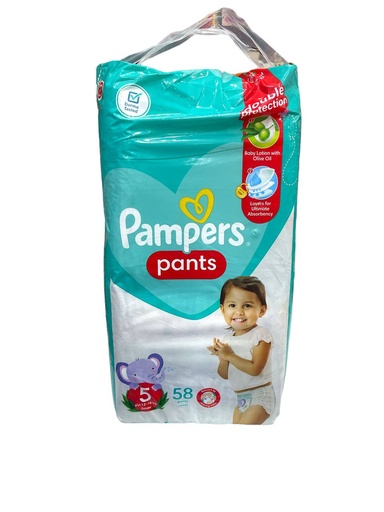 Pampers Pants Diapers No.5 - 58Pcs