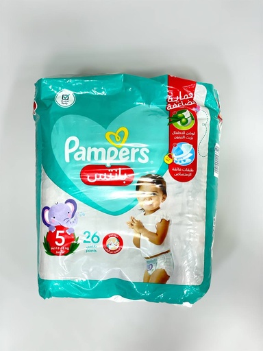 دایبی پامپێرز شؤرت ژمارە 5 - 26Pcs